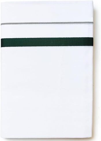 Dhoti القطني الأبيض للرجال من Shemass مع حواف ملونة أنيقة (طبقة واحدة بطول 1.8 متر) in Saudi Arabia