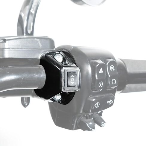 XMT-MOTO Black Clutch Bracket Switch ON/OFF Button Fit For Harley Electra Glide Softail Fatboy in Saudi Arabia