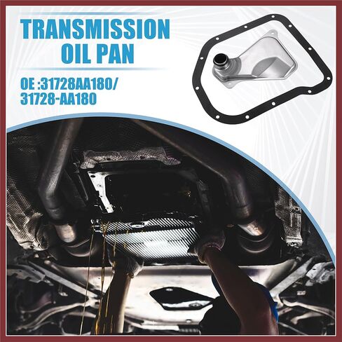 طقم حشيات وعاء الزيت رقم 31728AA180/31728-AA180 مع مصفاة زيت ناقل الحركة آسى لسوبارو امبريزا 2015-2019 استبدال الأجزاء in Saudi Arabia