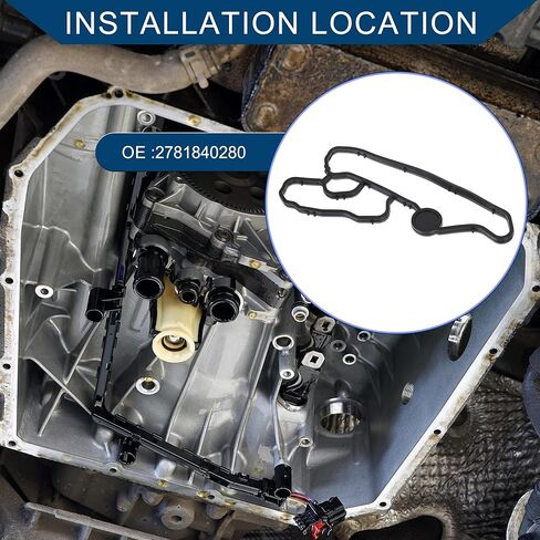 No.2781840280 Transmission Oil Pan Gasket for Mercedes-Benz E550 2012-2017/Engine Oil Filter Housing Gasket/Durable/1 Pcs in Saudi Arabia
