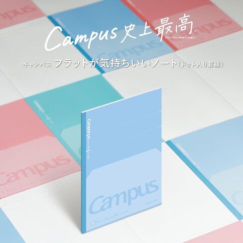 Kokuyo N-FL3CBTX3 Campus Notebook, Dot B Ruled, B5, 3 Colors Pack in Saudi Arabia