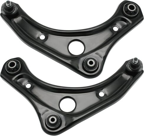 أذرع التحكم الأمامية مع مفاصل كروية وقضبان ربط داخلية وخارجية، مجموعة تعليق قضبان التأرجح متوافقة مع 2012-2019 Nissan Versa، 2015-2019 Nissan Micra، 2014-2019 Versa Note in Kuwait