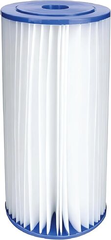 EcoPure EPW4C Carbon Block Whole Home Replacement Water Filter-Universal Fits Most Major Brand Systems, 1 Count (Pack of 1), Gray/White in Kuwait