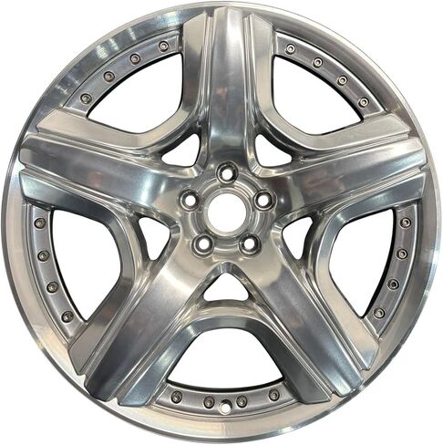 21" x 9.5" Wheel for Bentley Continental 2013-2014 | Reconditioned Polished OEM Factory Rim #3W0601025DA in Saudi Arabia
