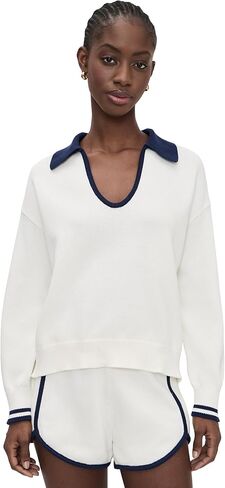 JOE'S JEANS Women's The Romie Polo Sweater in Saudi Arabia