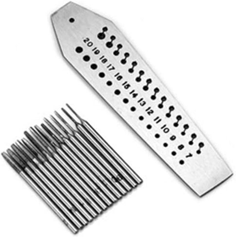 Jewellers Watchmakers Tap & Die Mini Micro Screw Plate Set 14 Pieces 0.7-2mm Alloy Steel Watch & Jeweller Repair Tool in Saudi Arabia