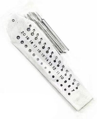 Jewellers Watchmakers Tap & Die Mini Micro Screw Plate Set 14 Pieces 0.7-2mm Alloy Steel Watch & Jeweller Repair Tool in Saudi Arabia