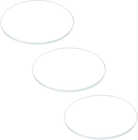HARFINGTON Watch Glass Crystal Lens Double Dome Round Clear Watch Glass Replacement Parts for Watchmaker Watch Glass Lens in Saudi Arabia