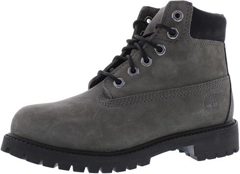 Timberland Junior 6 Inch Premium Waterproof Boots #TB0A14ZZ (5) Grey Mono in Saudi Arabia