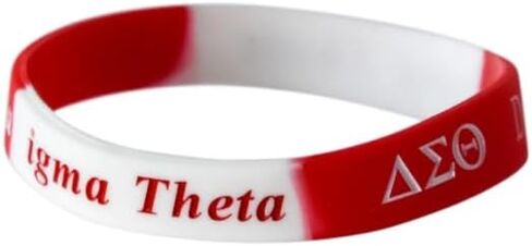 Delta Sigma Theta Silicone Bracelet in Saudi Arabia