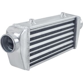 Universal Aluminum Intercooler 18.5''x6.6''x2.7" Front Mount Intercooler 2.2'' Inlet and Outlet Universal Aluminum Turbo Intercoolers Replacement for Turbo Charger System in Kuwait