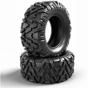 TRIBLE SIX 24x8-12 ATV UTV Tires,6 PR All-Terrain Tires 24x8x12 for Sand Mud Trail,Non-Directional Tread,Tubeless (Pack of 2) in Kuwait
