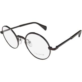 Yohji Yamamoto 3007-115 Unisex Dark Brown Metal Frame Eyeglasses in Saudi Arabia
