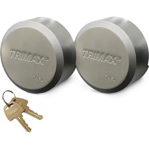 Trimax THP2XL Keyed Alike Trailer Door Lock, (Pack of 2) Silver in Kuwait