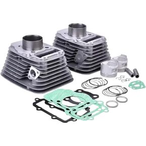 Motorcycle Pistons Piston Rings Cylinder Kits 2.5mm Compatible With Automotive Motorcycle Parts XV250U 1988 1989 1990 VIRAGO 250 V 250 XV250XCR XR 2008 2009 2010 2011 2012 2013 2014 2015 in Saudi Arabia