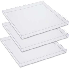 صينية أكريليك شفافة (12 × 12) in Kuwait