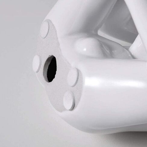 كتاب ينتهي الشمال الإبداعية الدفتين التماثيل أبيض وأسود بسيط كتاب حامل الحلي المنزل مكتب الديكور سطح المكتب رف الكتب الكتب دعم in Kuwait