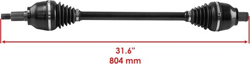 Caltric 1334268 Rear CV Joint Axle Compatible with Polaris General 1000 Deluxe 2020 / General XP 1000 2021-2025 / General XP4 2021-2025 Left Or Right in Saudi Arabia