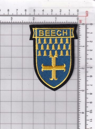 Beechcraft® Blue Shield Patch, 3 in, Embroidered, Hook and Loop in Saudi Arabia
