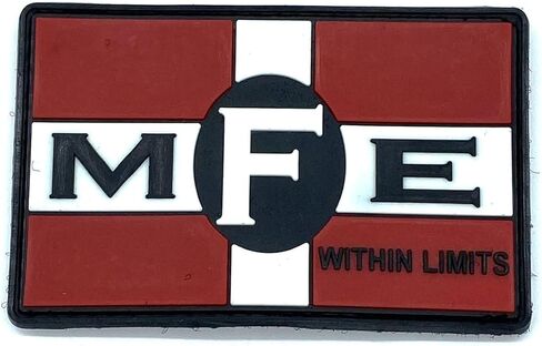 رقعة PVC بعلم MFE 'Mother F'ing Engines'، مقاس 3.5 بوصة × 2.25 بوصة مع خطاف وحلقة in Saudi Arabia