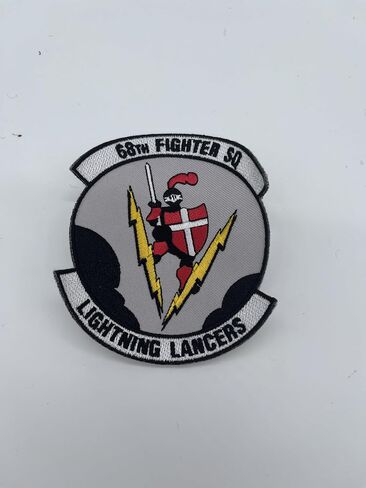 68th Fighter Squadron Lightning Lancers Patch – Sew On in Saudi Arabia
