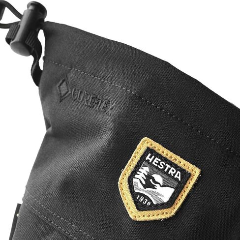 Hestra, Army Leather GTX 3-Finger Mitten - Men's, Black/Black, 11 in Saudi Arabia