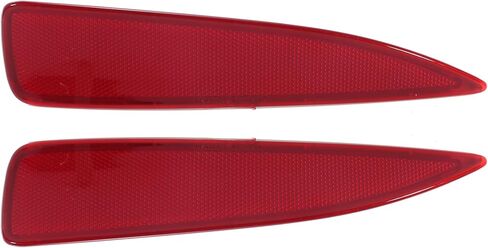 No.5216452100/5216352100 Bumper Reflector for Toyota Yaris 2012-2014 without Sport Bumper/Rear Bumper Reflector Side Marker / 1 Pair Red in Saudi Arabia