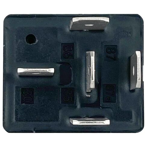 CB1-12V-12VDC ACB13201 Relay (3-Pack) 12V 40A 5-Pin SPST/SPDT Automotive Power Relay Compatible with Fuel Pump, HID Lighting, ABS & A/C Systems, Resolves No-Start & Flickering Light Issues in Saudi Arabia