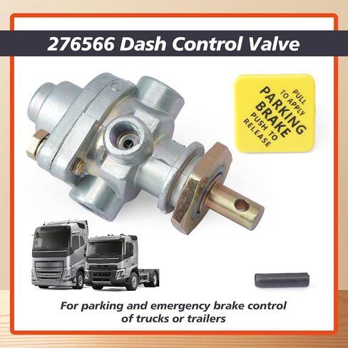 276566 PP-1 Dash Control Valve Replacement for Bendix 277015 for Haldex KN20021, Truck and Trailer Parking Emergency Brake 20PSI 1/8" Push/Pull in Saudi Arabia