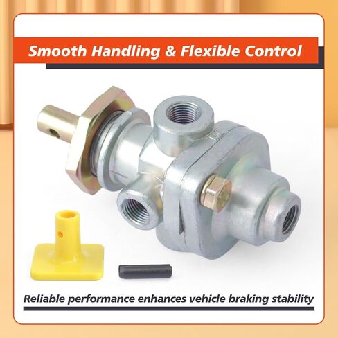 276566 PP-1 Dash Control Valve Replacement for Bendix 277015 for Haldex KN20021, Truck and Trailer Parking Emergency Brake 20PSI 1/8" Push/Pull in Saudi Arabia