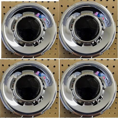 4PCS Wheel Center Caps2009-2014 for Chevy Silverado Tahoe Suburban Avalanche 9597347 (4pcs Silver) in Saudi Arabia