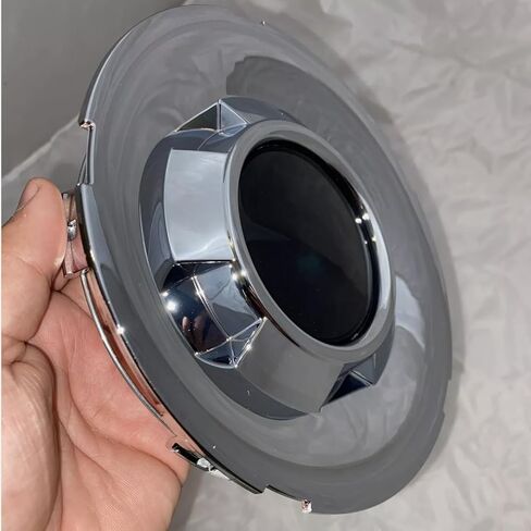 4PCS Wheel Center Caps2009-2014 for Chevy Silverado Tahoe Suburban Avalanche 9597347 (4pcs Silver) in Saudi Arabia