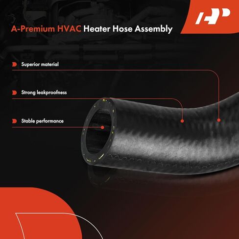 A-Premium HVAC Heater Hose Pipe Line Assembly Compatible with BMW X5 2007-2017, X6 2008-2017, 3.0L 4.4L 4.8L in Saudi Arabia