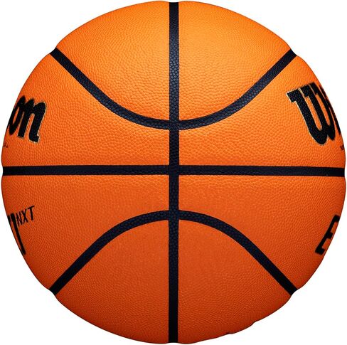 Wilson Basketball EVO NXT FIBA Game Ball, Mixed Leather, Ideal for Indoor, Size 7, Brown, WTB0965XB in Saudi Arabia