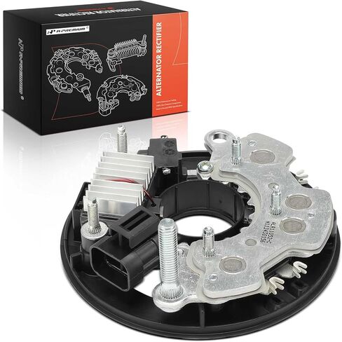 A-Premium Alternator Rectifier Compatible with Honda Civic 1999-2006 & Opel Corsa 2000-2012, Astra 1998-2009, Meriva, Combo Corsavan & Vauxhall Astravan, 14.4V Rectifier 8-50A Diodes in Saudi Arabia