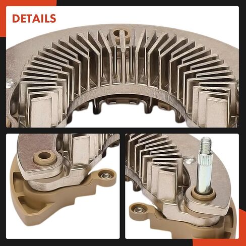 A-Premium Alternator Rectifier Compatible with Infiniti Q45 2001-2008, M35, M45 & Nissan Fuga, 12V Rectifier 16-35A Diodes in Saudi Arabia