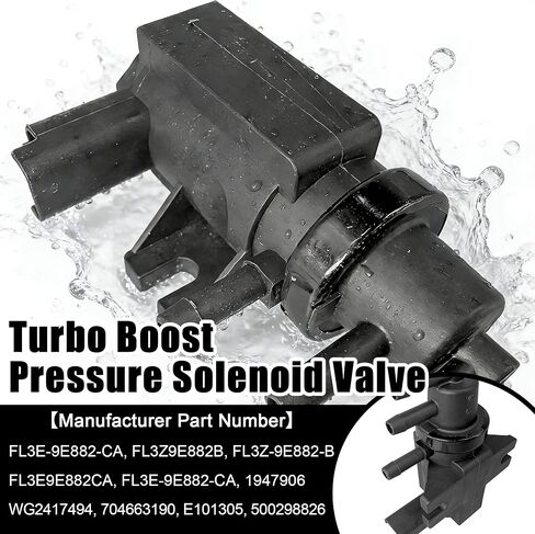 صمام الملف اللولبي للضغط FL3E-9E882-CA Turbo Boost متوافق مع Ford Escape/Fusion/Edge & Lincoln MKC/MKX/MKZ/Continental - يستبدل F2GE9E882CA FL3Z9E882B in Kuwait