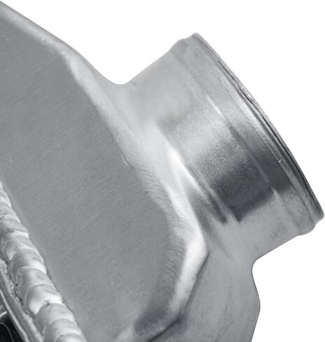 Universal Aluminum Intercooler 18.5''x6.6''x2.7" Front Mount Intercooler 2.2'' Inlet and Outlet Universal Aluminum Turbo Intercoolers Replacement for Turbo Charger System in Kuwait