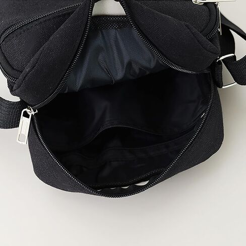 Messenger Bag for Man, Commuting Canvas Crossbody Bag with 4-Layer Zipper, Satchel Bag for Business Bag in Saudi Arabia