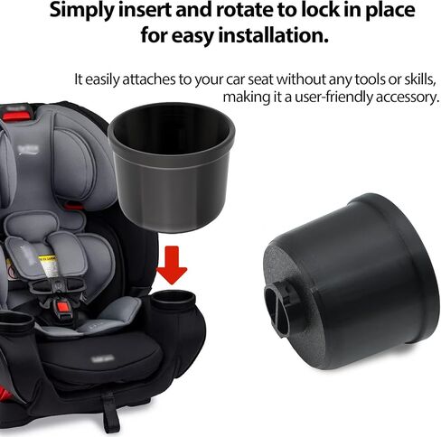 Set of 2 Cup Holder Replacement for Britax One4Life Car Seats – Cup Holder for Child Car Seat (Dishwasher Safe) in Kuwait