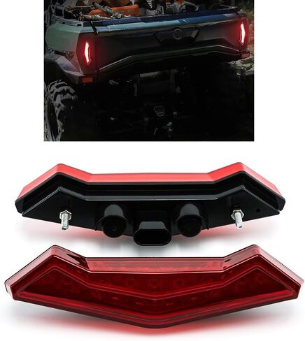 مصباح خلفي LED evomosa لقائد Can-Am MAX/DPS/XT/XT-P 2021-2022 مصباح إيقاف الفرامل الخلفي الأيمن الأيسر، مصابيح خلفية LED ساطعة UTV أضواء معدلة للطرق الوعرة in Kuwait