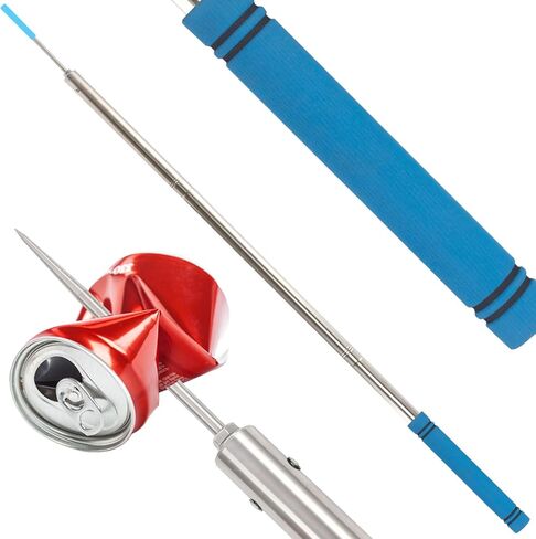 Trash Pickup Tool,62 Inch Stainless Steels Trash Picker Grabber Heavy Duty Tip Lightweight & Reinforcement Extra Long Debris Nabber Litter Picker Grabber Durability Sponge Handle in Saudi Arabia