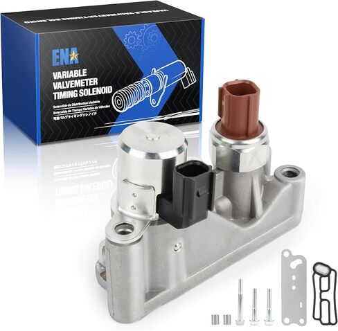 ENA Engine Variable Valve Timing Solenoid Compatible with Honda Accord Crosstour Odyssey Pilot Acura RDX 3.5L V6 2008-2017 Front Camshaft Position Actuator Solenoid for 918-056 Set of 1 in Saudi Arabia