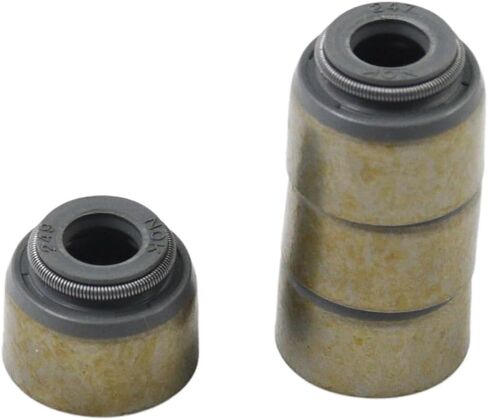 4-Pack Valve Stem Seal 92049-7001 Compatible with Kawasaki FH, FR, FS, FX Series Engines, Replaces M138389 in Saudi Arabia