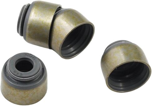 4-Pack Valve Stem Seal 92049-7001 Compatible with Kawasaki FH, FR, FS, FX Series Engines, Replaces M138389 in Saudi Arabia