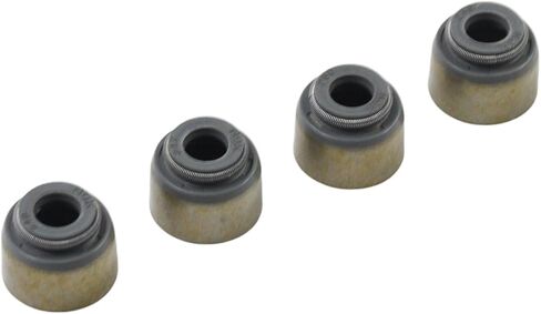 4-Pack Valve Stem Seal 92049-7001 Compatible with Kawasaki FH, FR, FS, FX Series Engines, Replaces M138389 in Saudi Arabia