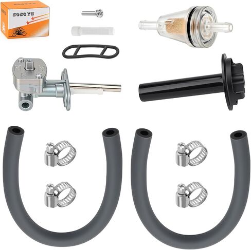 Petcock Fuel Tank Cock & Lever For Yamaha Kodiak Grizzly 400 450 YFM400 YFM450 YFM400A/F Grizzley 450 2000-2014 5GH-24500-10-00 in Saudi Arabia
