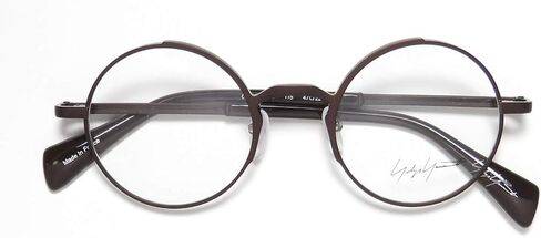 Yohji Yamamoto 3007-115 Unisex Dark Brown Metal Frame Eyeglasses in Saudi Arabia
