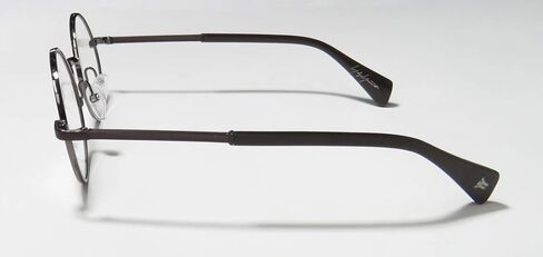 Yohji Yamamoto 3007-115 Unisex Dark Brown Metal Frame Eyeglasses in Saudi Arabia