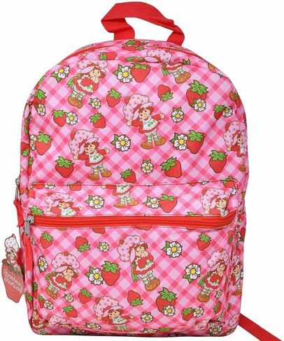 Fast Forward Strawberry Shortcake Pink Backpack, 16 inch, Floral Design in Saudi Arabia